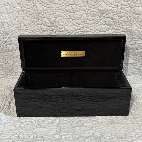 Armand De Brignac Rose Ace Of Spades Black Lacquer Champagne Box Case ONLY - Picture 6 of 10
